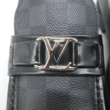 Louis Vuitton Damier Major Loafers Graphite/Black Canvas Size 7