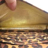 Charlotte Olympia Feline Leopard Print Mini Crossbody Bag Brown Leather NEW