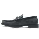 Louis Vuitton Damier Major Loafers Graphite/Black Canvas Size 7