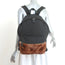 Givenchy Mink Fur Pocket Large Backpack Black Leather-Trim Canvas