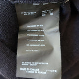 Prada V-Neck Sweater Navy Cashmere-Silk Size 38