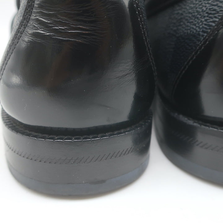Louis Vuitton Damier Major Loafers Graphite/Black Canvas Size 7
