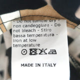 G. Label by goop Short Sleeve Top & Midi Skirt Set Beige Chain Link Print Size 6