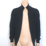 Dior Homme Cashmere Zip-Up Cardigan Navy Size Large