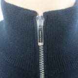 Dior Homme Cashmere Zip-Up Cardigan Navy Size Large