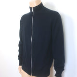 Dior Homme Cashmere Zip-Up Cardigan Navy Size Large