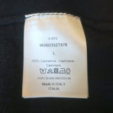 Dior Homme Cashmere Zip-Up Cardigan Navy Size Large