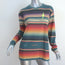 Aviator Nation Serape Striped Top Multi Cotton-Blend Size Medium Long Sleeve Tee