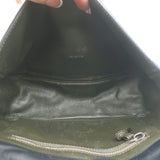 Proenza Schouler PS Courier Two-Tone Chain Strap Small Bag Black Leather