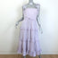 Ulla Johnson Lune Tiered Midi Dress Lavender Ruffled Cotton Size 10