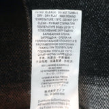 Semicouture Donna plaid V-neck cardigan in brown and black viscose blend, pre-owned size S, luxe pre-loved designer knit