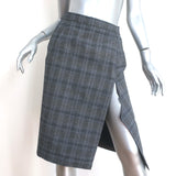 Vetements BLAZER & SKIRT Grey Check Wool-Blend Size XS and Medium