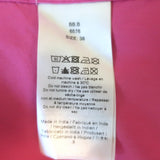 GANNI Colorblock Puff Sleeve Mini Dress Pink Smocked Cotton Poplin Size 38
