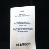 The Row Suede Open-Back Top Black Size 0