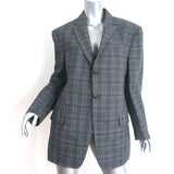 Vetements BLAZER & SKIRT Grey Check Wool-Blend Size XS and Medium