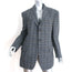 Vetements Oversized Blazer Grey Check Wool-Blend Size Extra Small