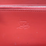 Christian Louboutin Panettone Spike Continental Wallet Rose Pink Grained Leather