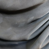 Orseund Iris Ruched Satin Mini Dress Black Size Small