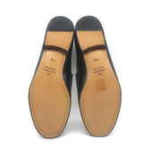 Gucci 1953 Roos Bee-Embroidered Horsebit Loafers Black Leather Size 7.5 NEW