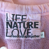 Free City Superfluff Lux Matching Hoodie & Sweatpants Petal Size 1/Small