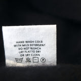 Lingua Franca Human Kind Be Both Cashmere Sweater Navy Size Extra Small
