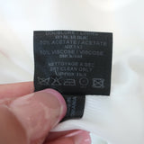 Barbara Bui Studded Tweed Jacket Leather-Trim Light Blue Cotton-Blend Size 42