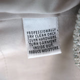 St. John Evening Sequined & Embroidered Knit Skirt Suit Beige Size 8