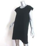 Rick Owens DRKSHDW Short Sleeve Mini Dress Black Cotton Size Medium