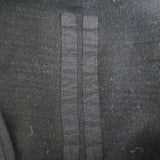 Rick Owens DRKSHDW Short Sleeve Mini Dress Black Cotton Size Medium