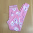 LoveShackFancy Luvette Leggings Baby Pink Floral Print Size Extra Small