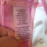 LoveShackFancy Luvette Leggings Baby Pink Floral Print Size Extra Small