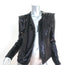 IRO Waklyn Sequin Open-Front Jacket Black Size 42