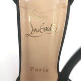 Christian Louboutin Goyetta Crystal & Pearl-Embellished Pumps Black Size 37.5