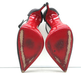 Christian Louboutin Goyetta Crystal & Pearl-Embellished Pumps Black Size 37.5