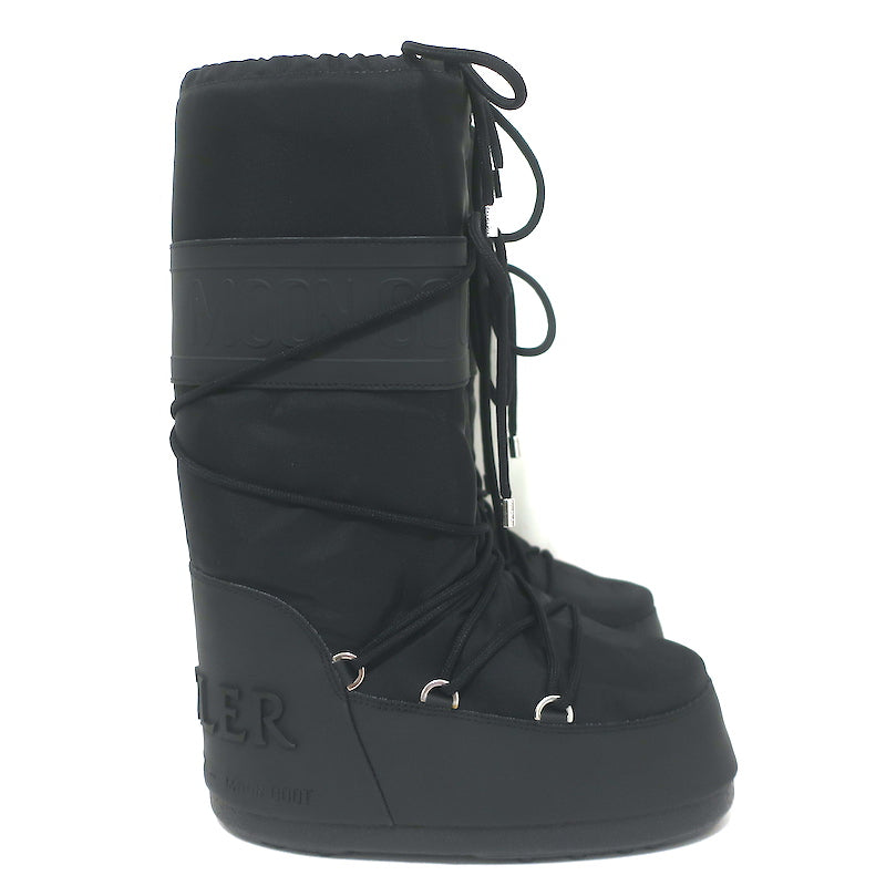 Moncler Venus Moon Boots Black Size 7/8.5 NEW