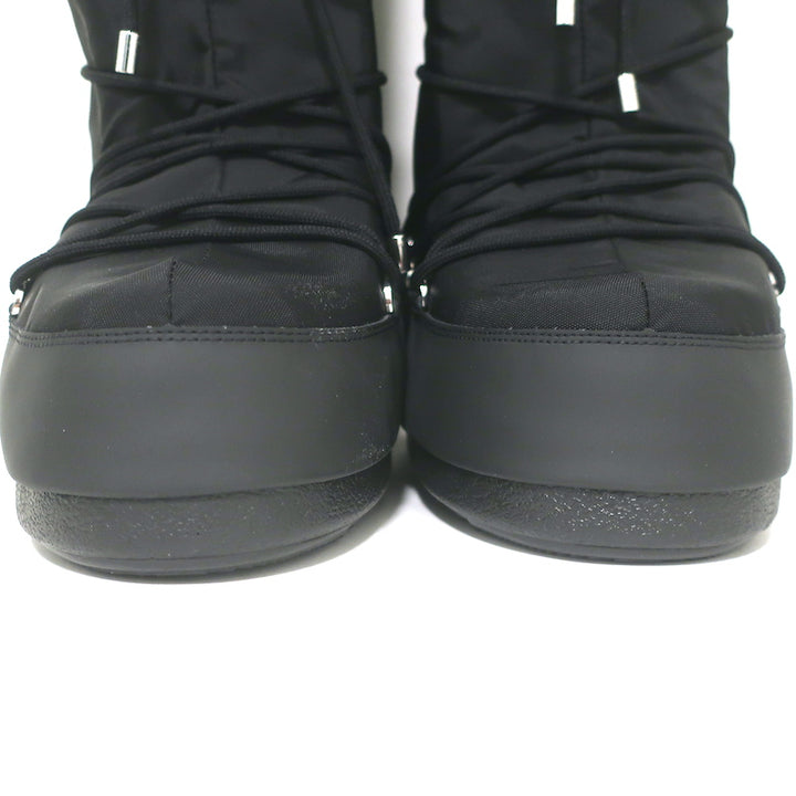 Moncler Venus Moon Boots Black Size 7/8.5 NEW
