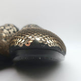 Alexander McQueen Sequined Slip-On Loafers Black/Gold Size 42 NEW