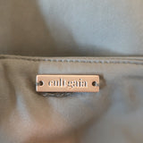 Cult Gaia Anice Buckled Cut-Out Mini Dress Sage Cotton-Blend Size 2