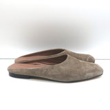 Maryam Nassir Zadeh Flat Mules Ash Suede Size 39.5