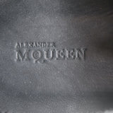 Alexander McQueen Sequined Slip-On Loafers Black/Gold Size 42 NEW