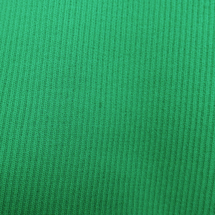 Victoria Victoria Beckham Ruffled Ribbed Knit Mini Dress Kelly Green Size US 6