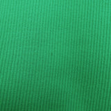 Victoria Victoria Beckham Ruffled Ribbed Knit Mini Dress Kelly Green Size US 6