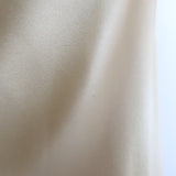 St. John Pleated Satin Tank Top Ivory Stretch Silk Size Petite