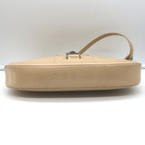 Vintage Gucci Jackie Hobo Beige Patent Leather Small Shoulder Bag
