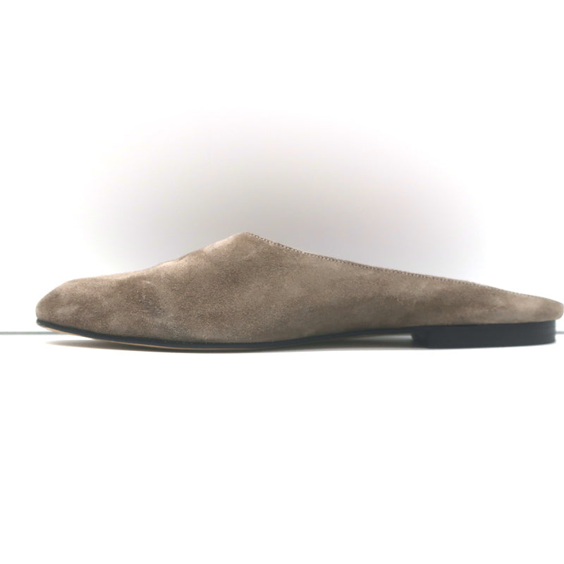 Maryam Nassir Zadeh Flat Mules Ash Suede Size 39.5