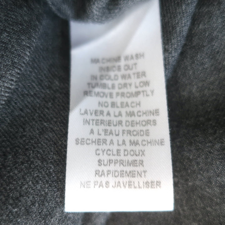 Frank &amp; Eileen Eileen Shirt Dark Gray Modal Size Extra Small Long Sleeve Top