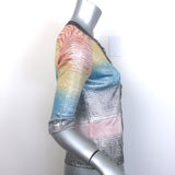 Missoni Space-Dyed Metallic Knit Cardigan Multicolor Size 46