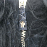 Moncler Karen Sheep Fur Down Puffer Vest Black Size 1