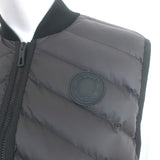 Hermes Quilted Gilet Down Puffer Vest Black Size 38