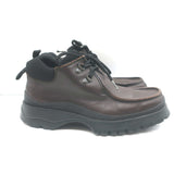 Prada Tyrolean Brixxen Lace-Up Hiking Boots Dark Brown Leather Size 7.5